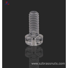 Acrylic Screw transparent plastic screw